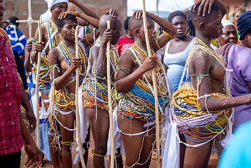 women during the dipo rites