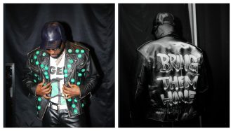 Davido Explains Why He Wore a Jacket with the Names of Abducted Oyo Pupils and Teachers