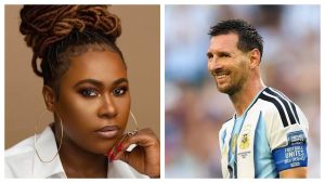 Uche Jombo Shares Funny Argument With Son Over Lionel Messi’s Prime
