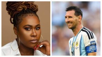 Uche Jombo Shares Funny Argument With Son Over Lionel Messi’s Prime