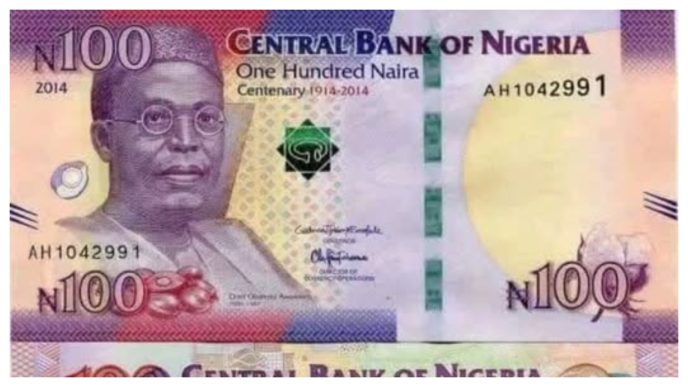 ₦100 Note is Still Lender Tender - CBN Reminds Forgetful Nigerians