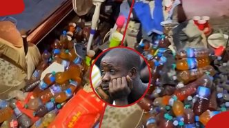 Kenyan Man Allegedly Stores Urine In Bottles, Refusing to Use The Toilet for 2 Years