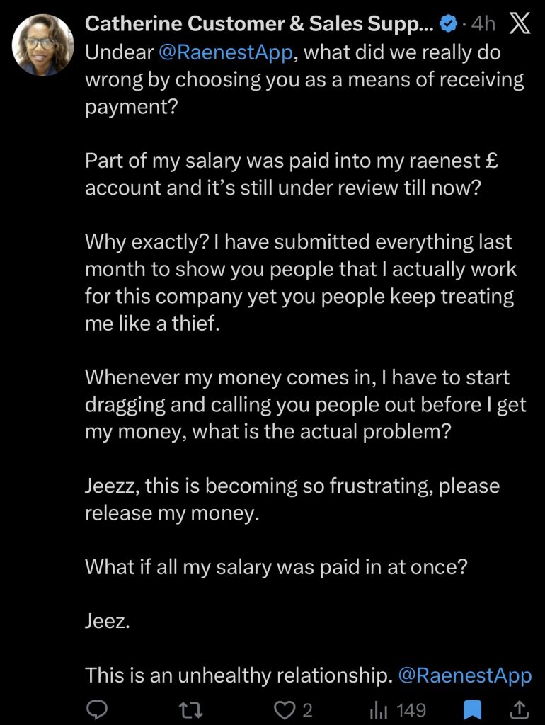 Raenest User Cries Out as $9,700 Vanishes; Others Report Suspended Accounts
