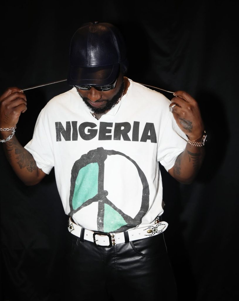 Davido Explains Why He Wore a Jacket with the Names of Abducted Oyo Pupils and Teachers