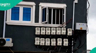 Residential Building with Prepaid Electricity Meters
