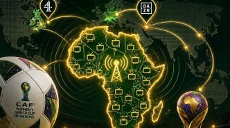 WAFCON 2026 promotional graphic highlighting the tournament's global expansion and participation