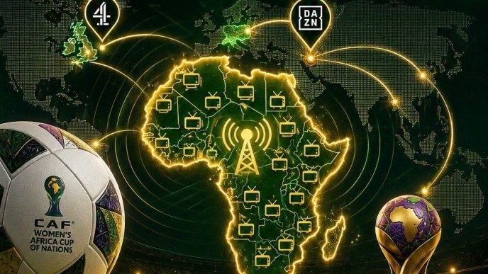 WAFCON 2026 promotional graphic highlighting the tournament's global expansion and participation