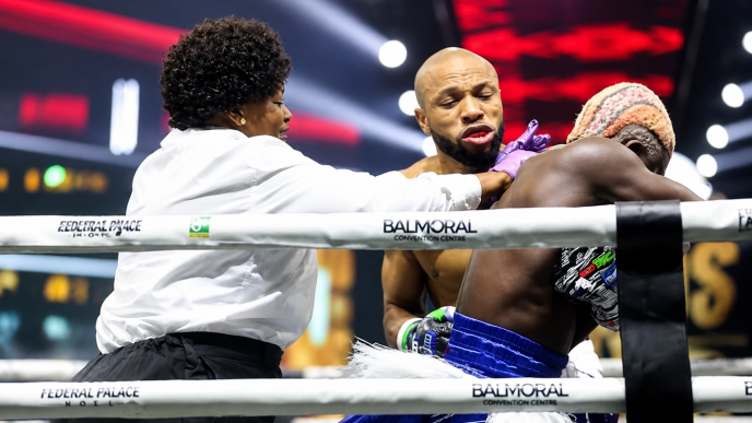 Charles Okocha Declared Winner as Portable Walks Out of Rematch