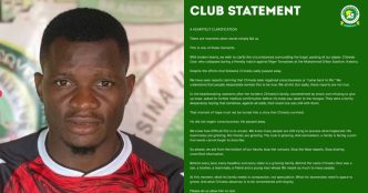 “The Reports Are Not True” Katsina United FC Clarifies Death of Defender Chinedu Ozor