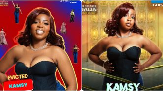 BBNaija Season 11: Kamsy Evicted As Viewers Cut Her Journey Short