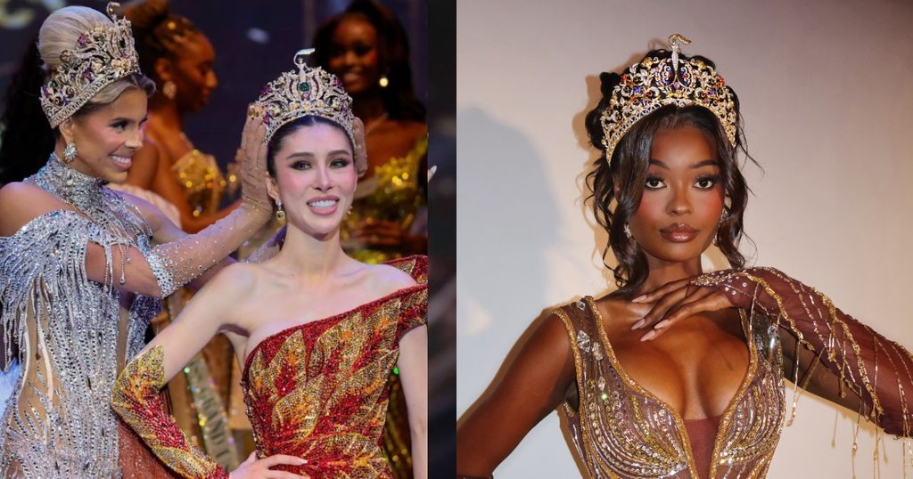 Mekayla Li (left) was stripped of her crown eight days after her coronation. Credit: Instagram/tori_olu