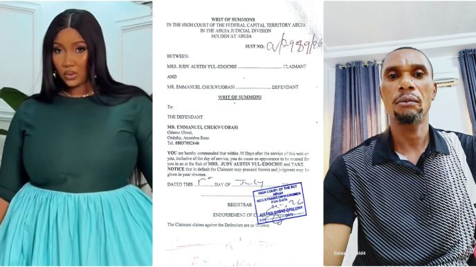 Emmanuel Obasi reacts to N1bn lawsuit filed by Judy Austin
