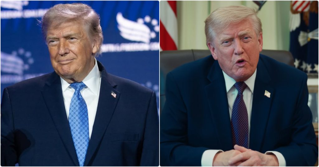 Trump hides in catering cart following Iran threat