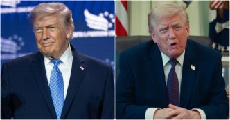 Trump hides in catering cart following Iran threat