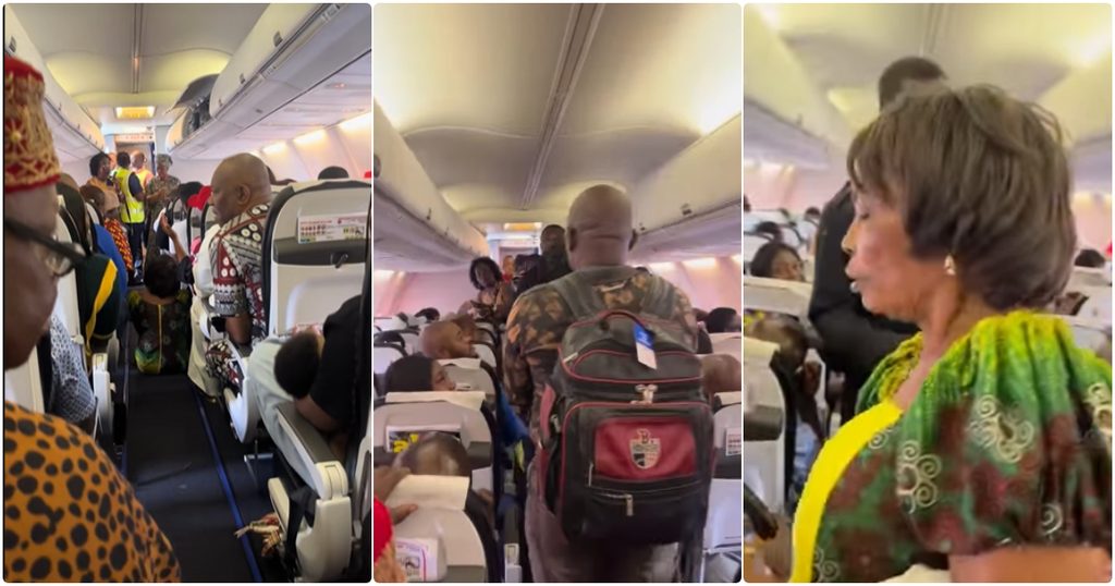 Air Peace passenger protests seat swap