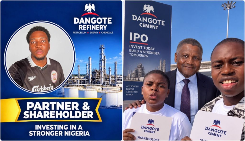 Dangote Refinery IPO buys create funny memes