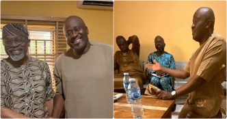Desmond Elliot begs Femi Gbajabiamila over political dispute