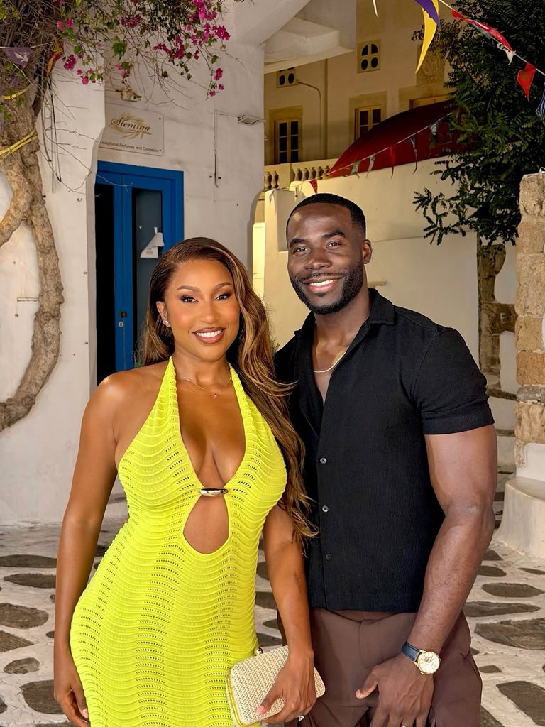 Toni tones and her husband Taiwo Ogebule