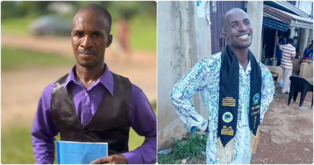 Felix Madumere shares her rough journey to becoming a graduate