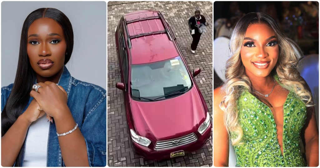 Comedian Warri Pikin Surprises Friend Who Stood By Her During Difficult Time With SUV
