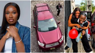 Comedian Warri Pikin Surprises Friend Who Stood By Her During Hard Time With SUV