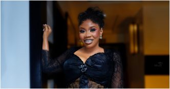 Wumi Toriola cleavage