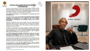 Mavin Says Lotanna Harry Is Not Its Representative