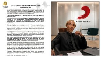 Mavin Says Lotanna Harry Is Not Its Representative