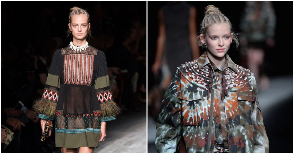 luxury fashion pieces inspired by African designs