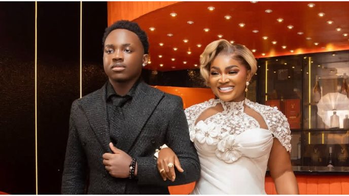 “He Is My Son” - Mercy Aigbe Hilariously Claims Priority Over Juwon’s Future Wife