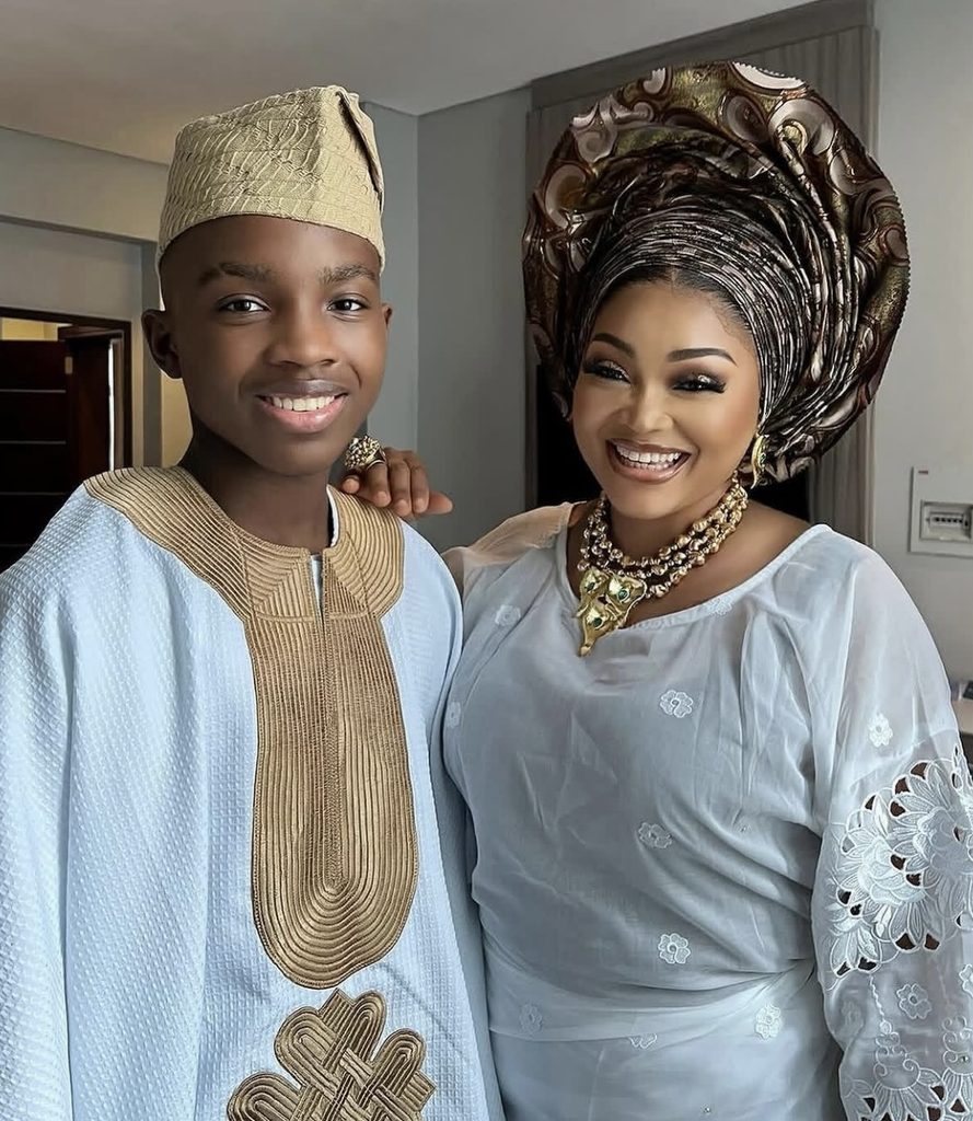 “He Is My Son” - Mercy Aigbe Hilariously Claims Priority Over Juwon’s Future Wife
