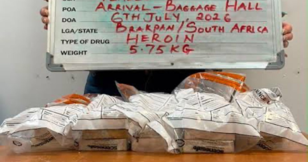 South African woman sentenced in Nigeria