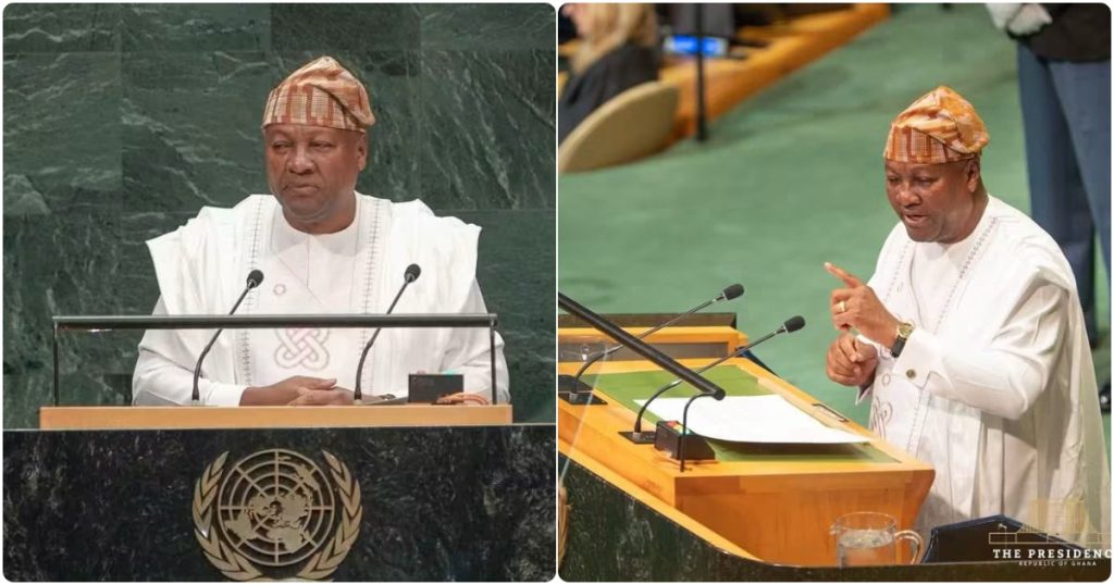 Ghana President John Mahama at 81st UNGA