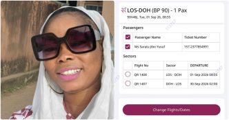 Man raises alarm as sister Saratu Jibo Yusuf goes missing in Qatar