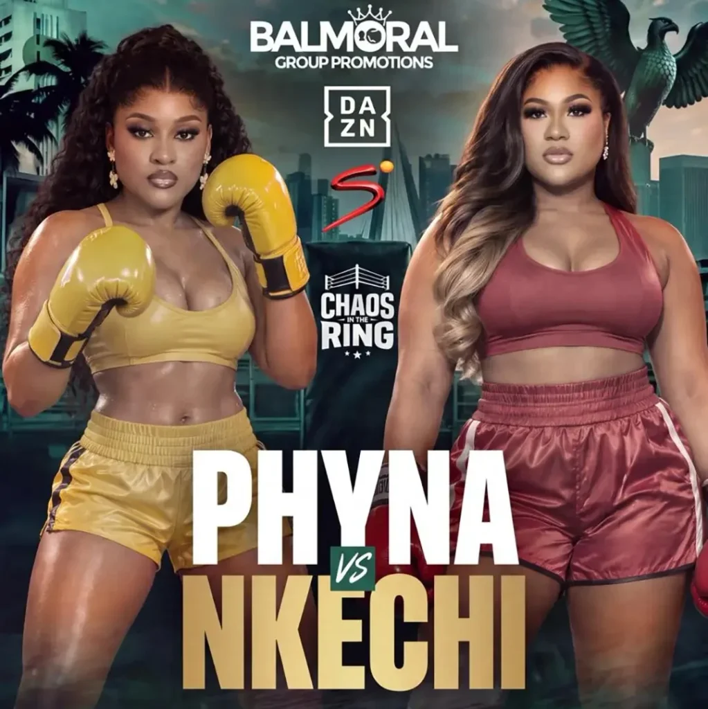 Phyna versus Nkechi Blessing October 1 boxing match
