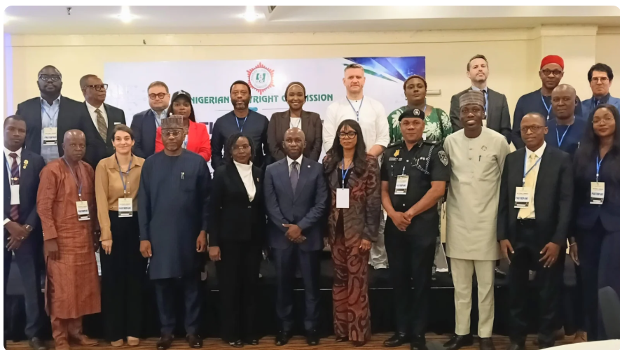 Stakeholders at the National Seminar on Copyright, Cybersecurity and Nigeria’s Creative and Digital Economy.