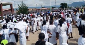 Taraba nursing students protest