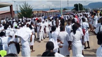 Taraba nursing students protest