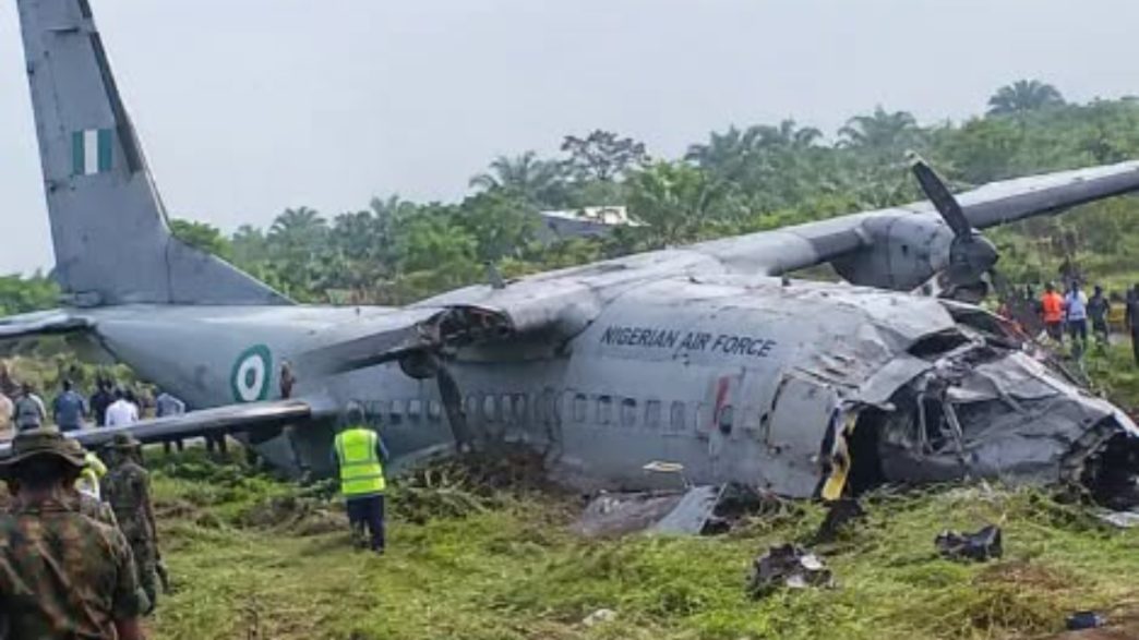 NAF Plane Crash in Ondo