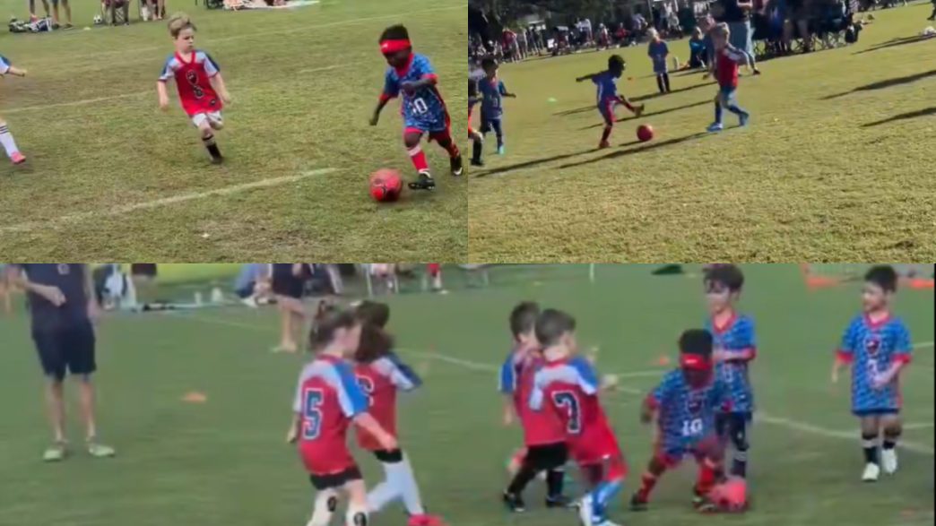 3-Year-Old Soccer Star Goes Viral After Police Escort Family From Match