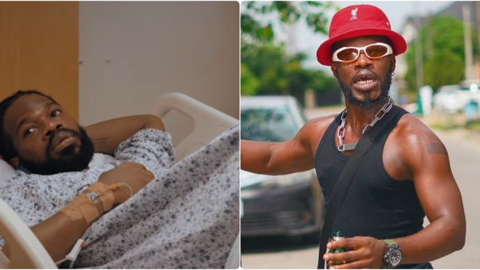Broda Shaggi speaks on terrifying moments after stray bullet hit him