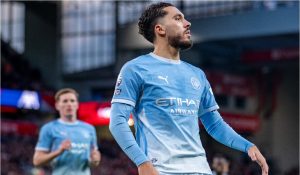Liverpool vs Man City: Gravenberch Sees Red as Haaland, Doku and Cherki Rip Anfield Apart