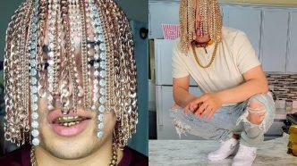 Dan Sur and the Gold Hair Look That Made the Internet Stop Scrolling