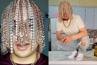 Dan Sur and the Gold Hair Look That Made the Internet Stop Scrolling