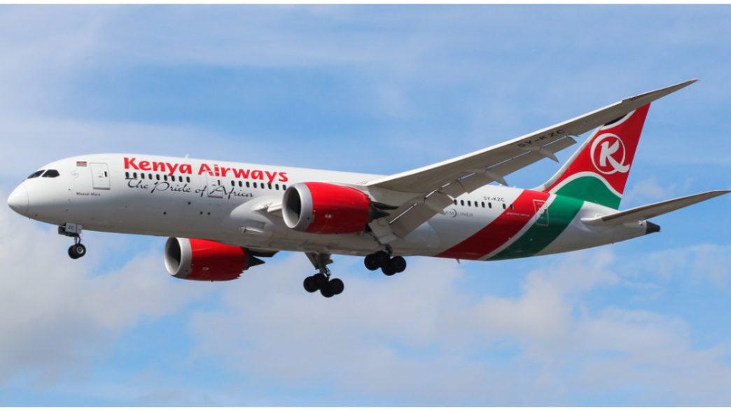 Kenya Airways passenger dies