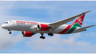 Kenya Airways passenger dies