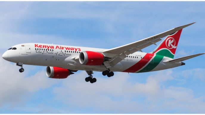 Kenya Airways passenger dies
