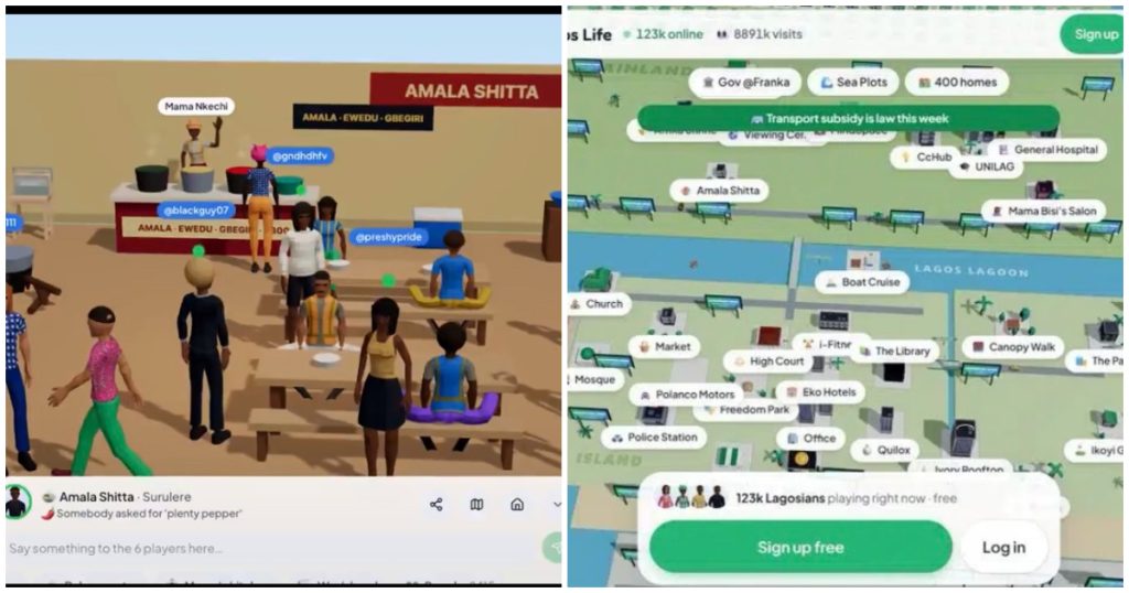 Lagos Life game
