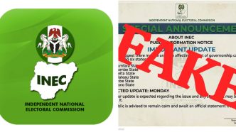 fake INEC notice