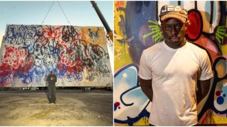 Olaolu Slawn crane artwork